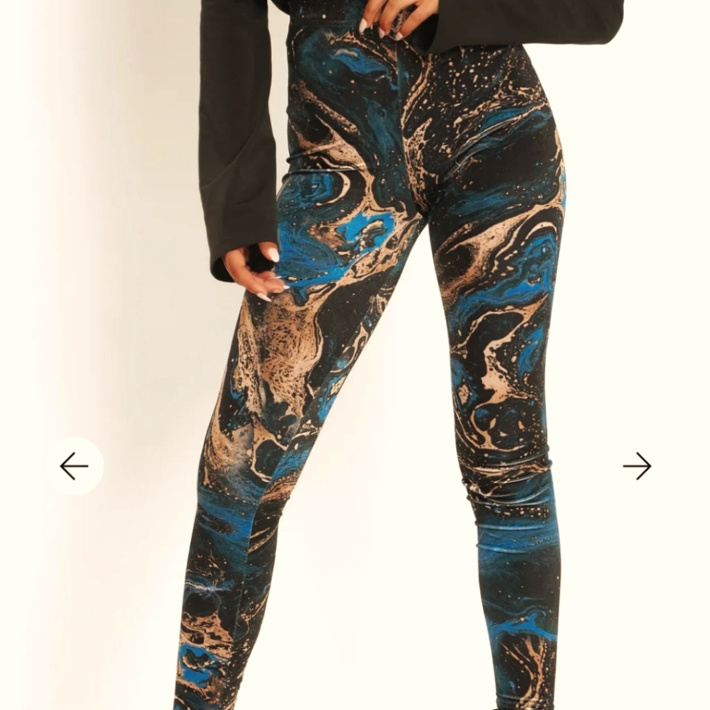 I bleed minerals leggins